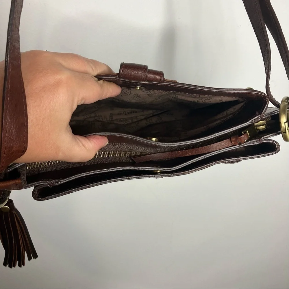 Diba True genuine‎ Leather crossbody Bag